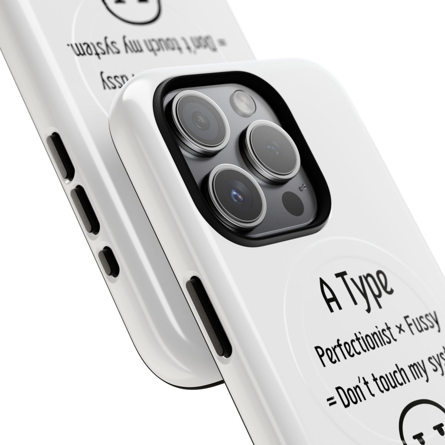 A BloodType Personality Phone Case Tough Magnetic Cases, Gift for A-Type Styles