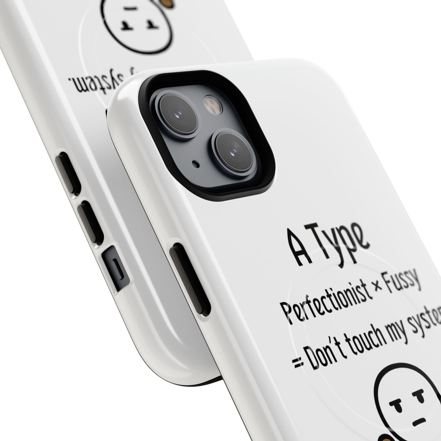 A BloodType Personality Phone Case Tough Magnetic Cases, Gift for A-Type Styles