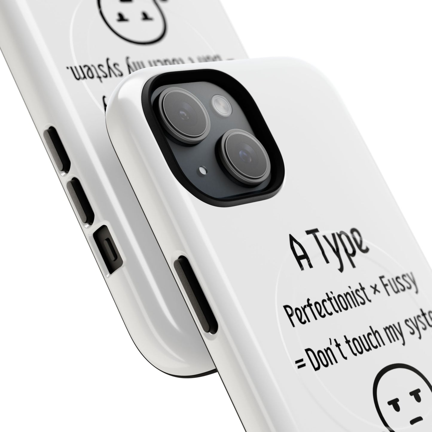 A BloodType Personality Phone Case Tough Magnetic Cases, Gift for A-Type Styles