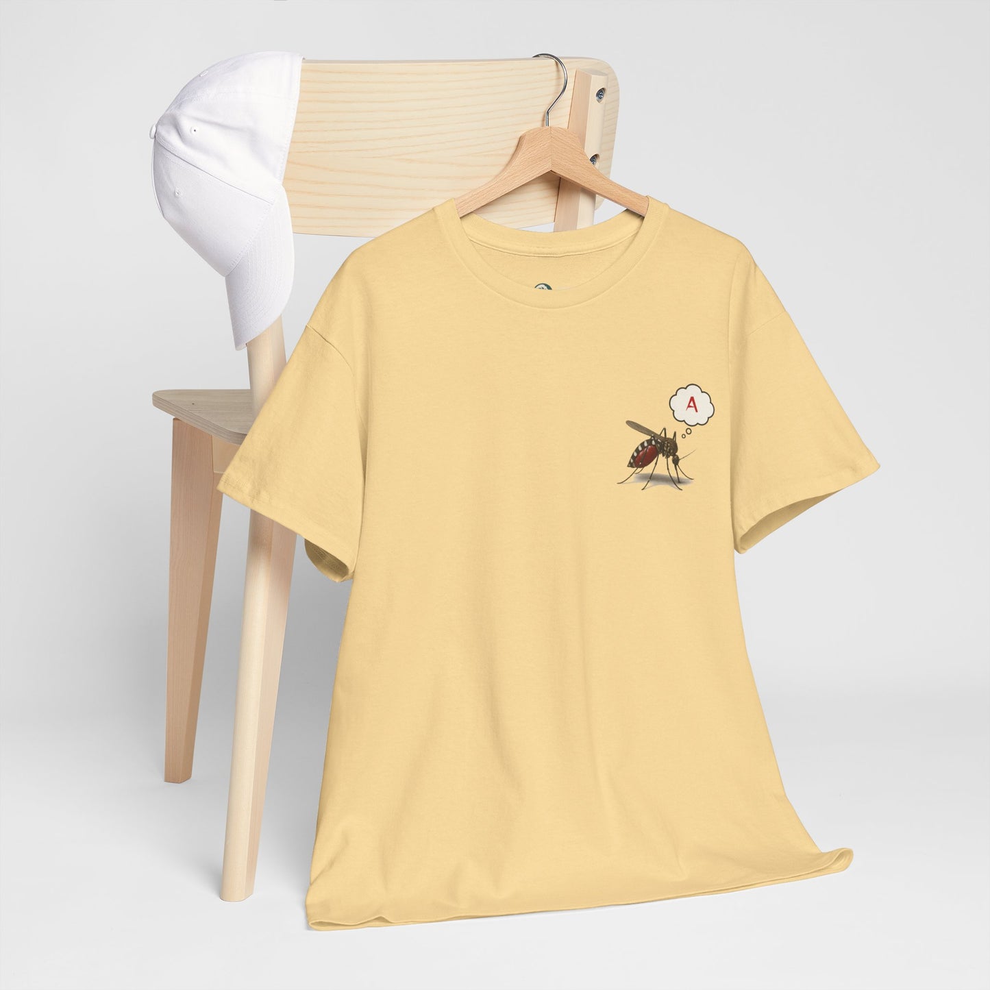 Blood Type A Personality T-Shirt – Funny Mosquito Report Tee