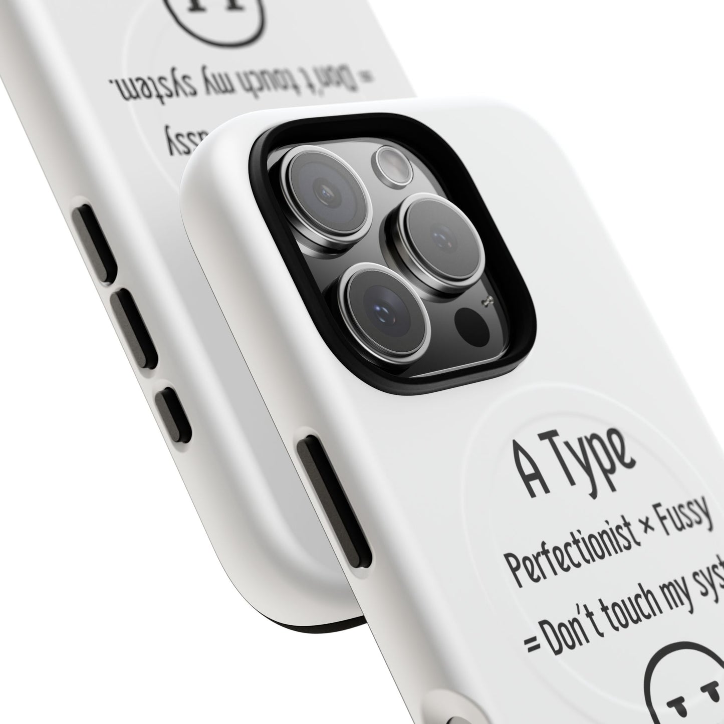 A BloodType Personality Phone Case Tough Magnetic Cases, Gift for A-Type Styles