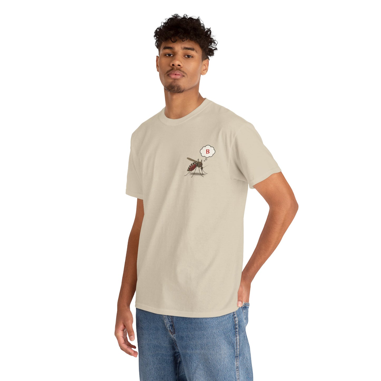 Blood Type B Personality T-Shirt – Funny Mosquito Report Tee