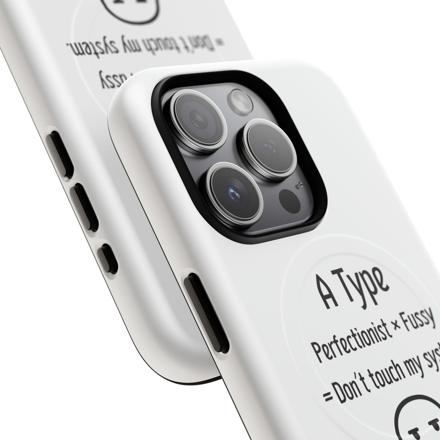 A BloodType Personality Phone Case Tough Magnetic Cases, Gift for A-Type Styles