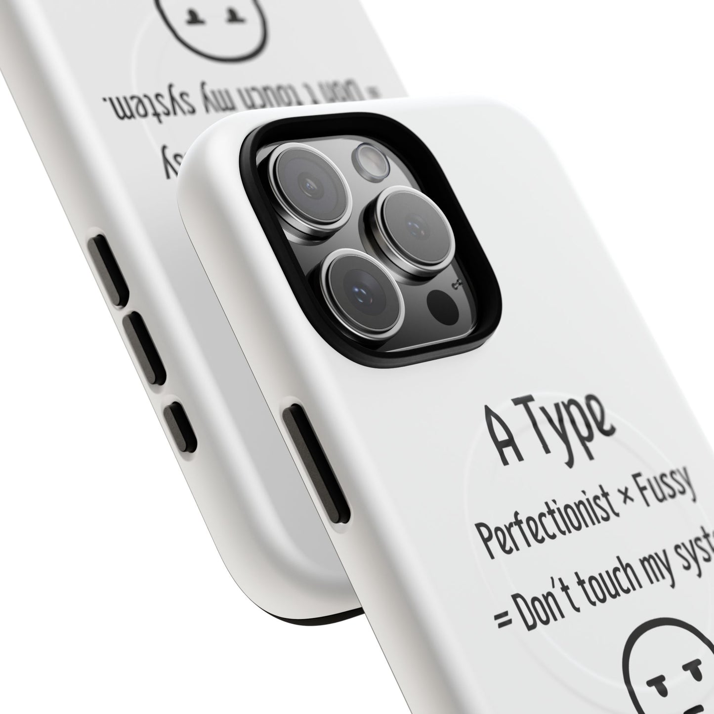 A BloodType Personality Phone Case Tough Magnetic Cases, Gift for A-Type Styles