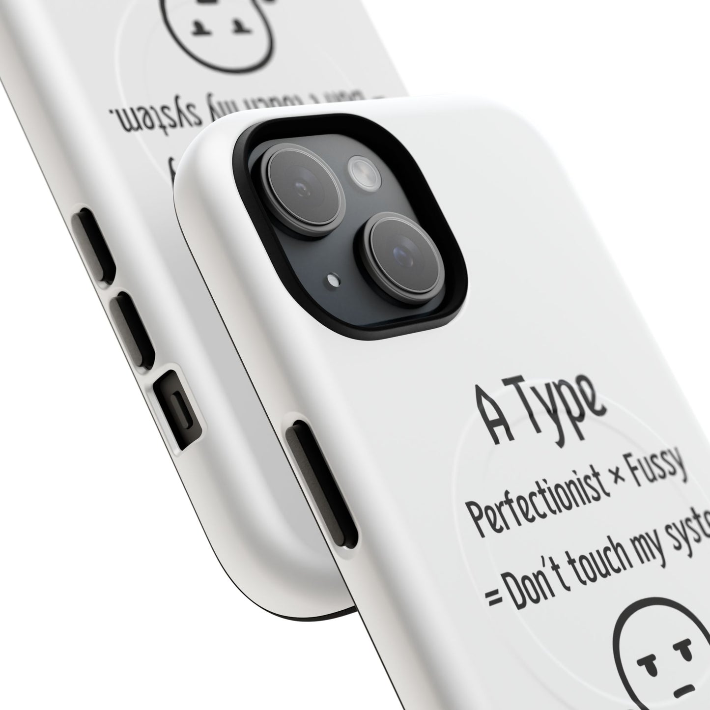 A BloodType Personality Phone Case Tough Magnetic Cases, Gift for A-Type Styles