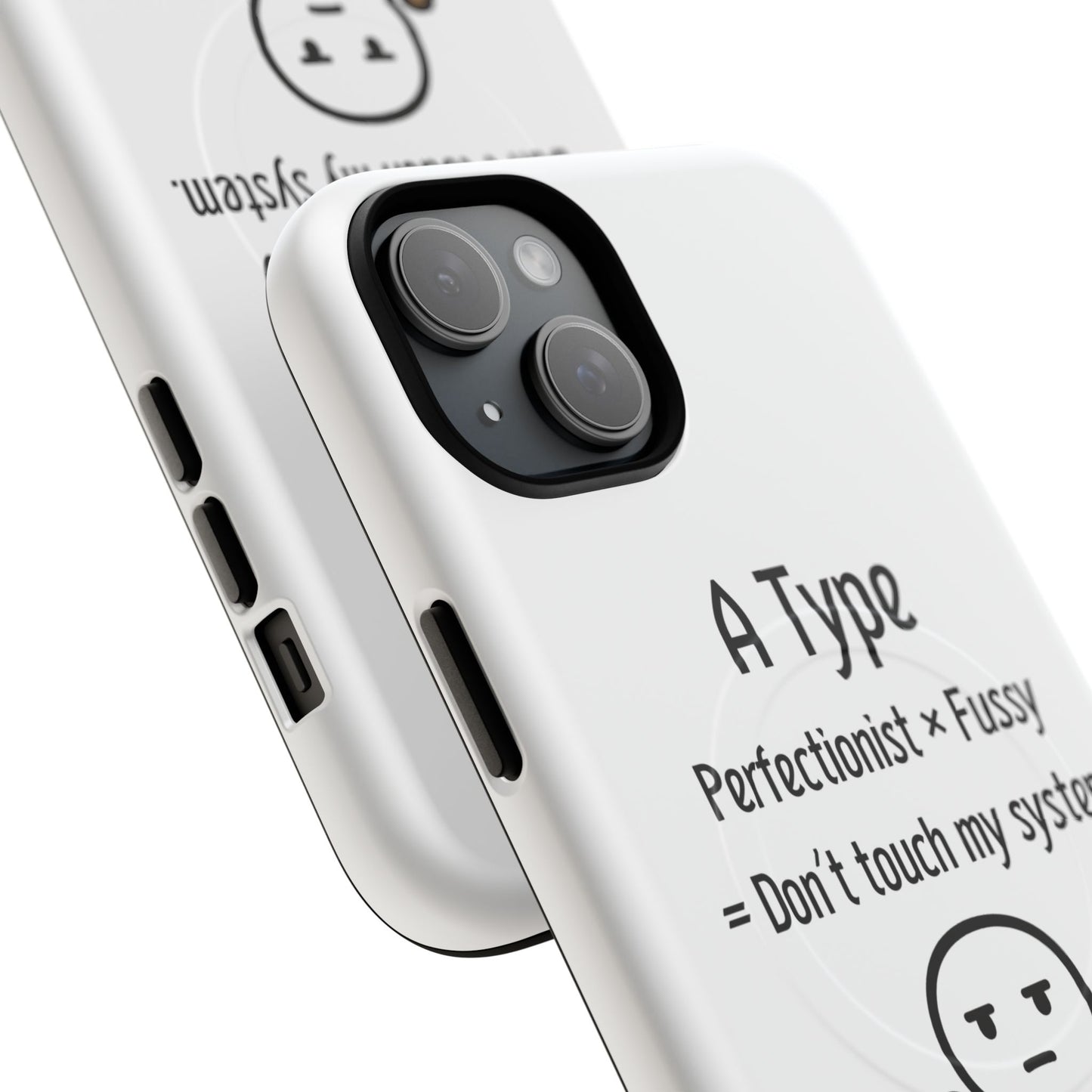 A BloodType Personality Phone Case Tough Magnetic Cases, Gift for A-Type Styles