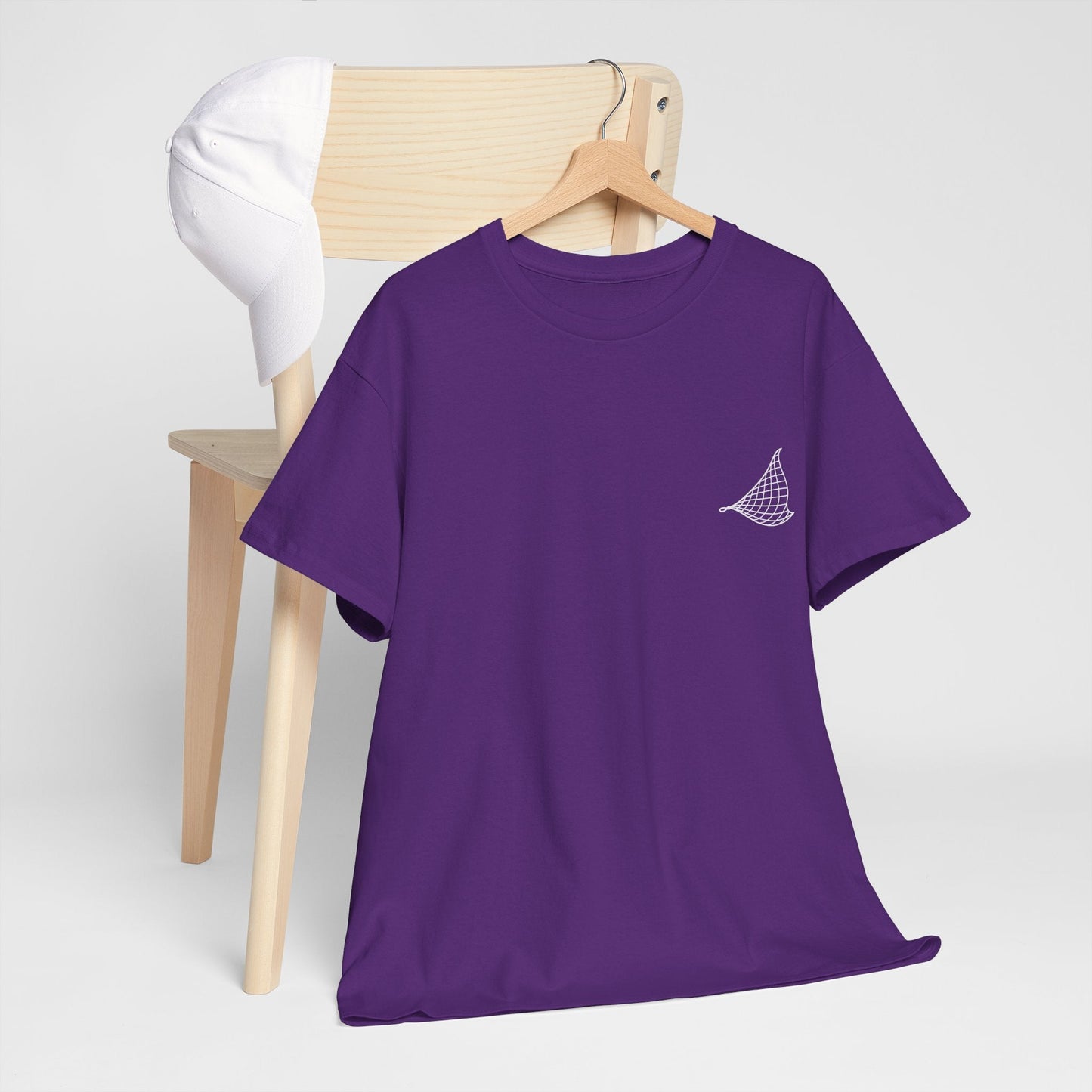 Photo of Flying Fish & Great Wave T-shirt Front – Japanese-Inspired Design from IROHA-STUDIO