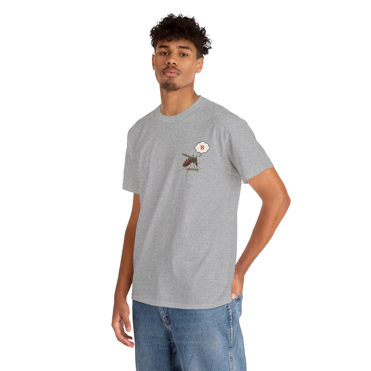 Blood Type B Personality T-Shirt – Funny Mosquito Report Tee
