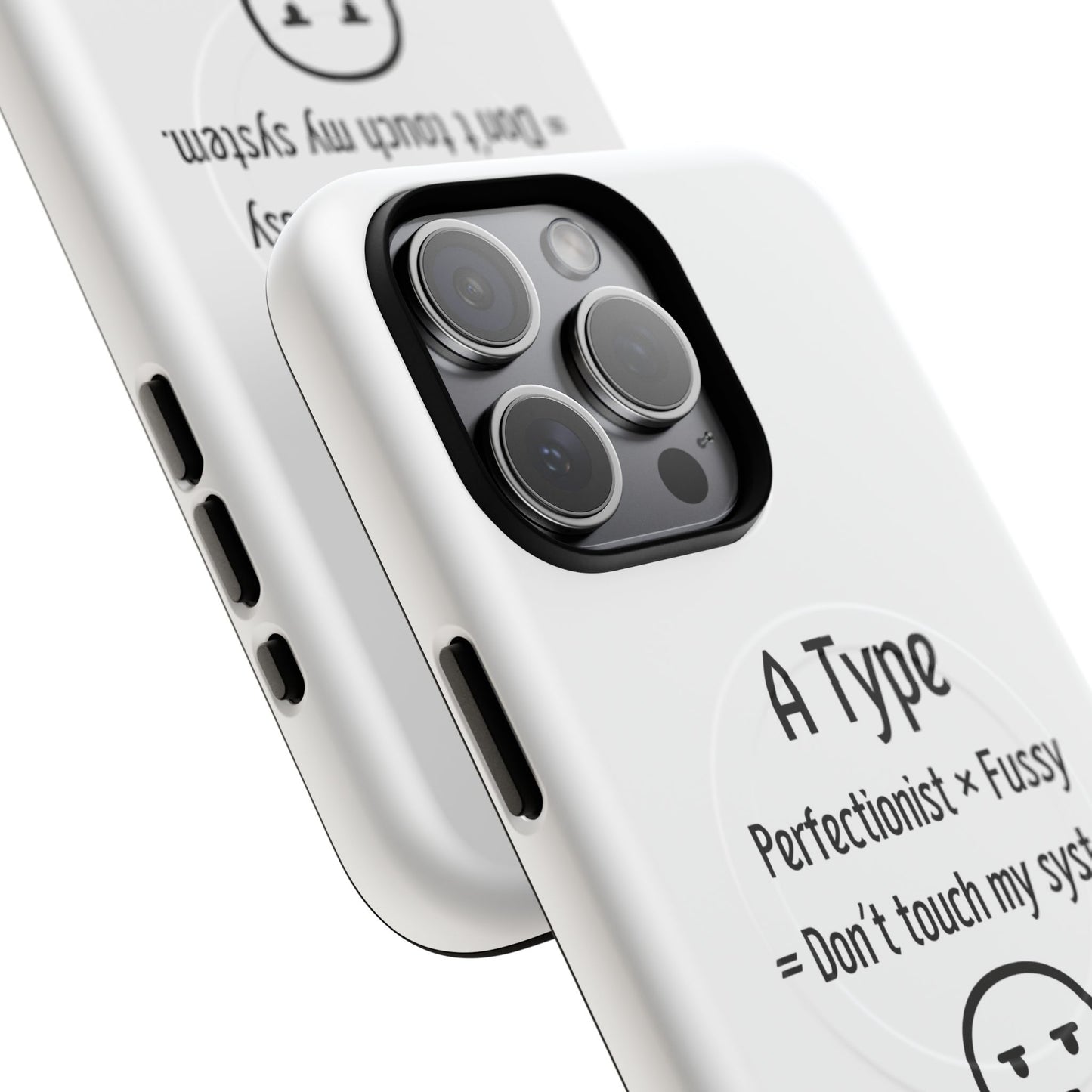 A BloodType Personality Phone Case Tough Magnetic Cases, Gift for A-Type Styles