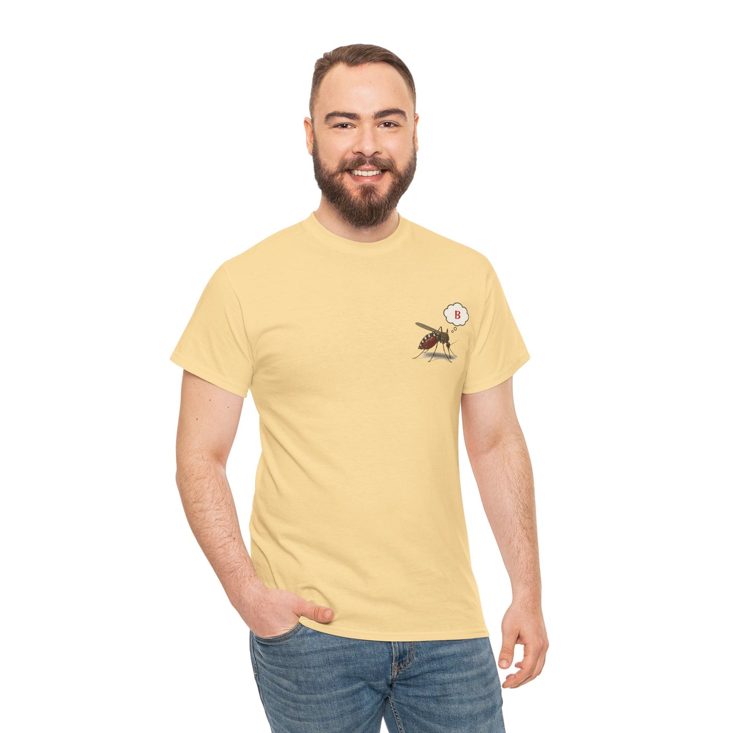 Blood Type B Personality T-Shirt – Funny Mosquito Report Tee