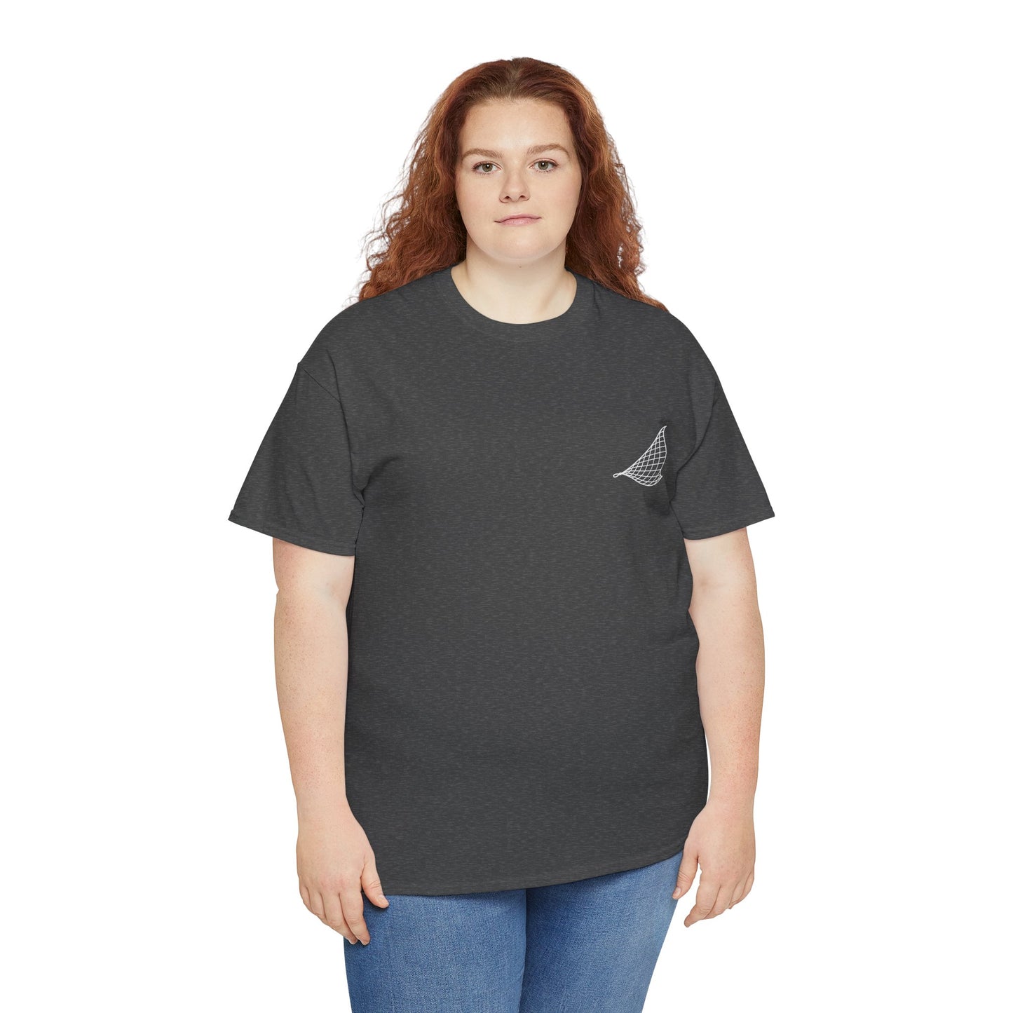 Photo of Flying Fish & Great Wave T-shirt Front – Japanese-Inspired Design from IROHA-STUDIO