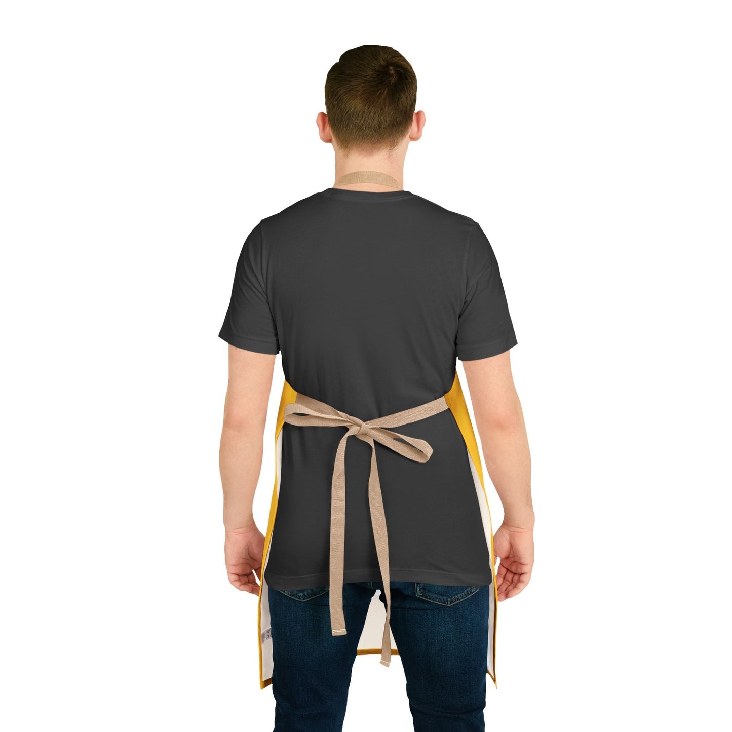 Photo of Want Some Fried Eyes? Funny Horror-Inspired Japanese text Apron Back from IROHA-STUDIO