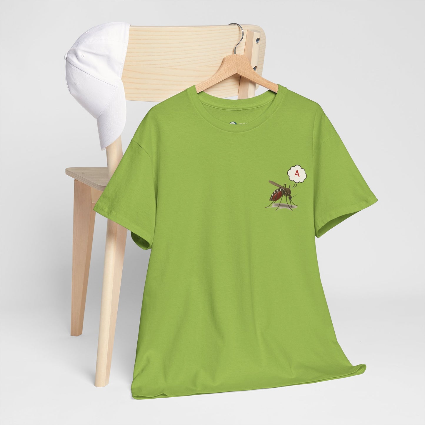 Blood Type A Personality T-Shirt – Funny Mosquito Report Tee