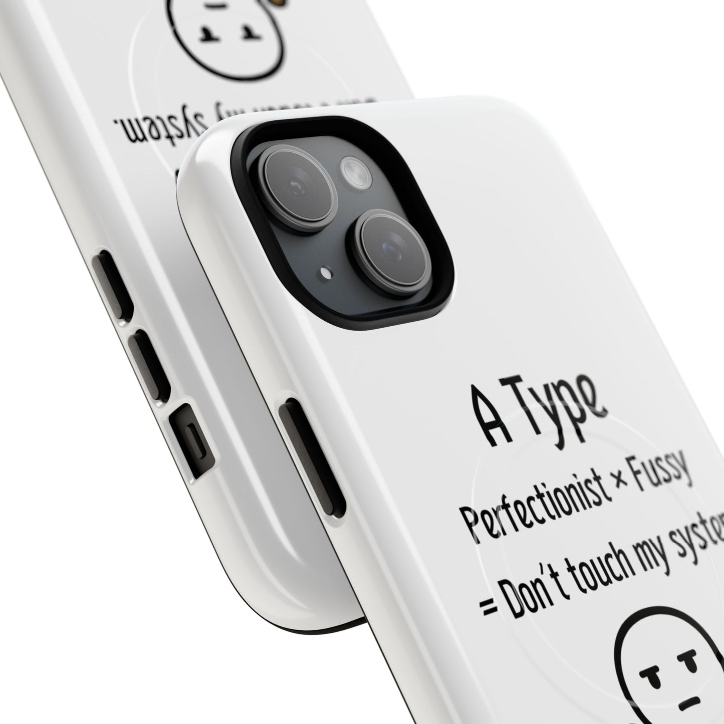 A BloodType Personality Phone Case Tough Magnetic Cases, Gift for A-Type Styles