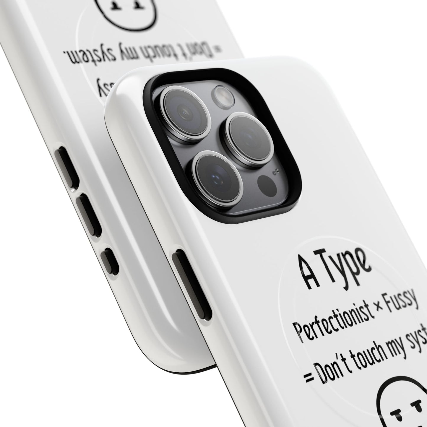A BloodType Personality Phone Case Tough Magnetic Cases, Gift for A-Type Styles