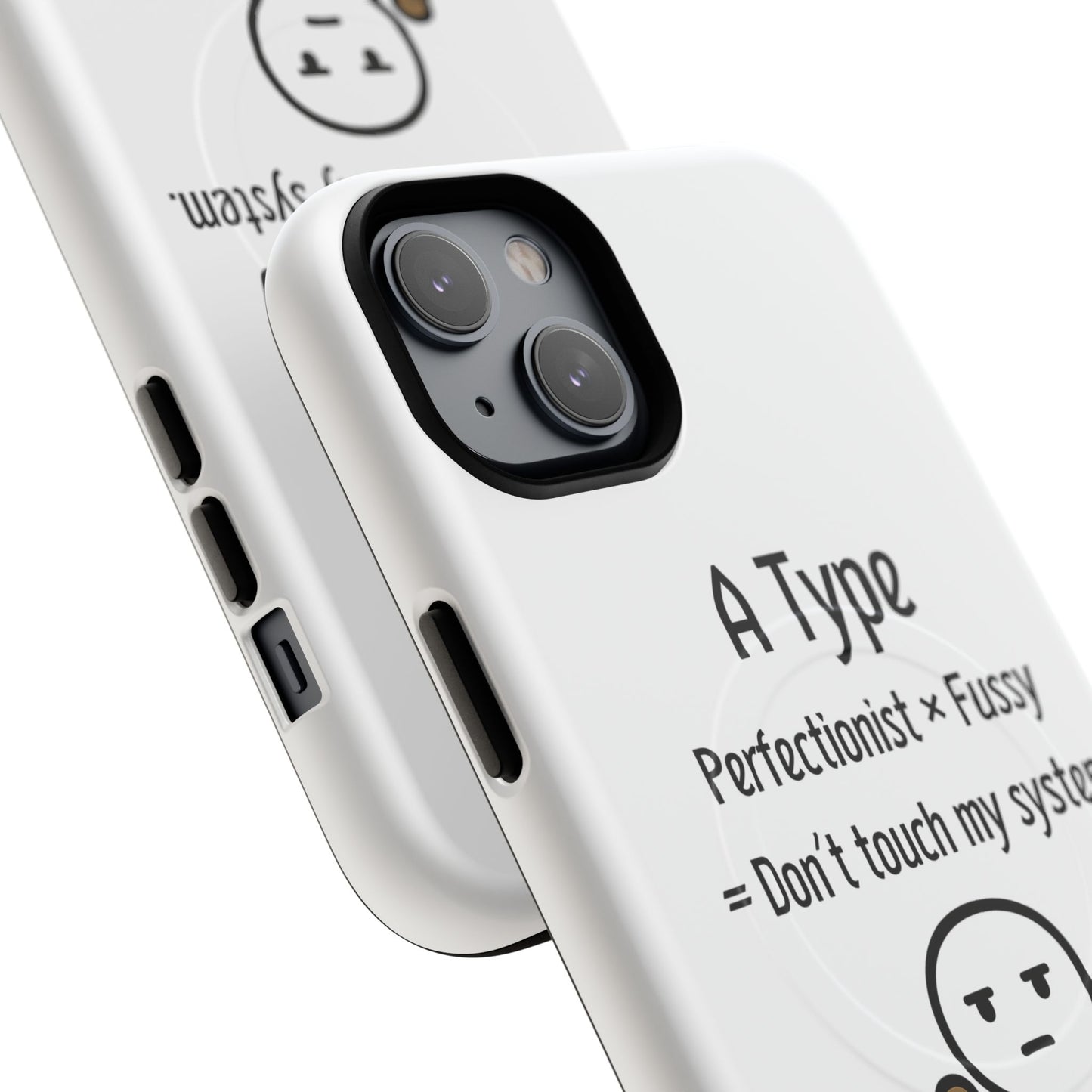 A BloodType Personality Phone Case Tough Magnetic Cases, Gift for A-Type Styles