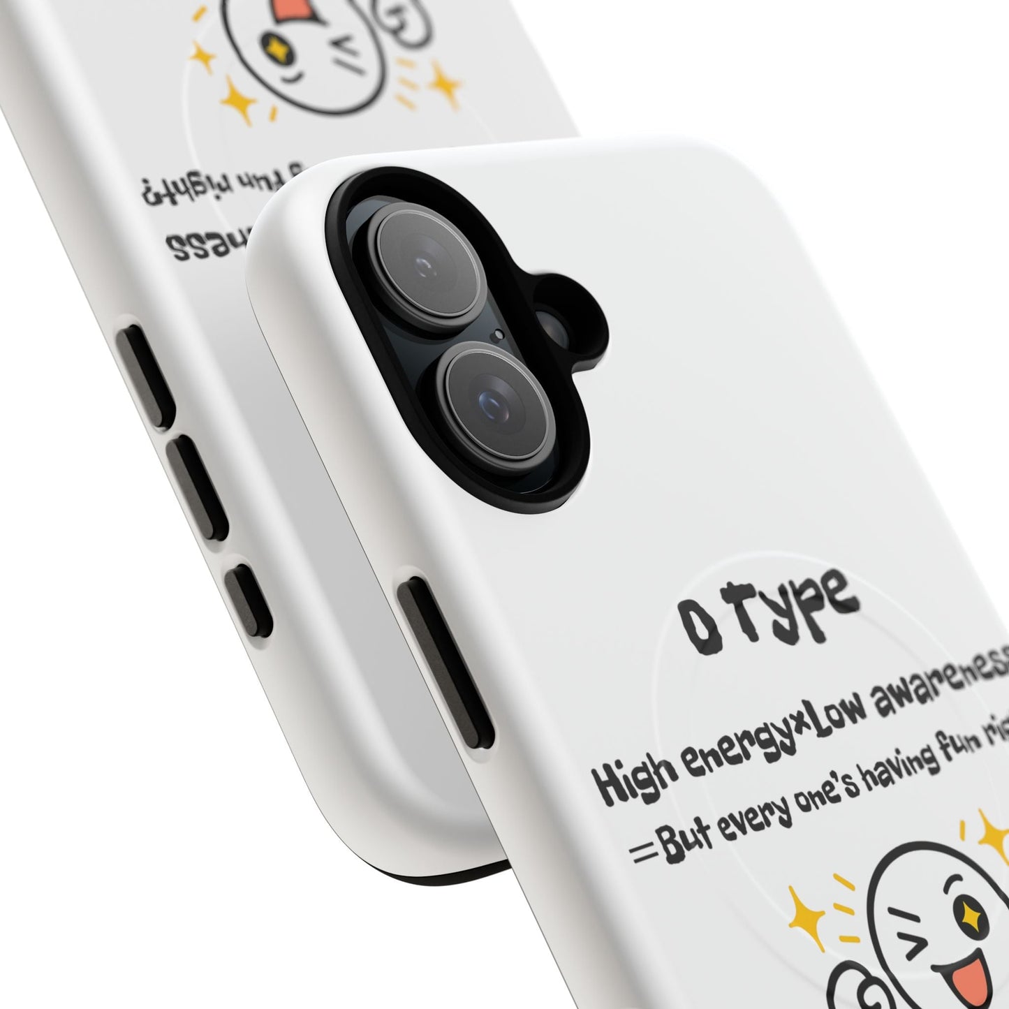 Photo of O Blood Type Phone Case Magnetic Charging Compatible & Bold Personality Design from IROHA - STUDIO