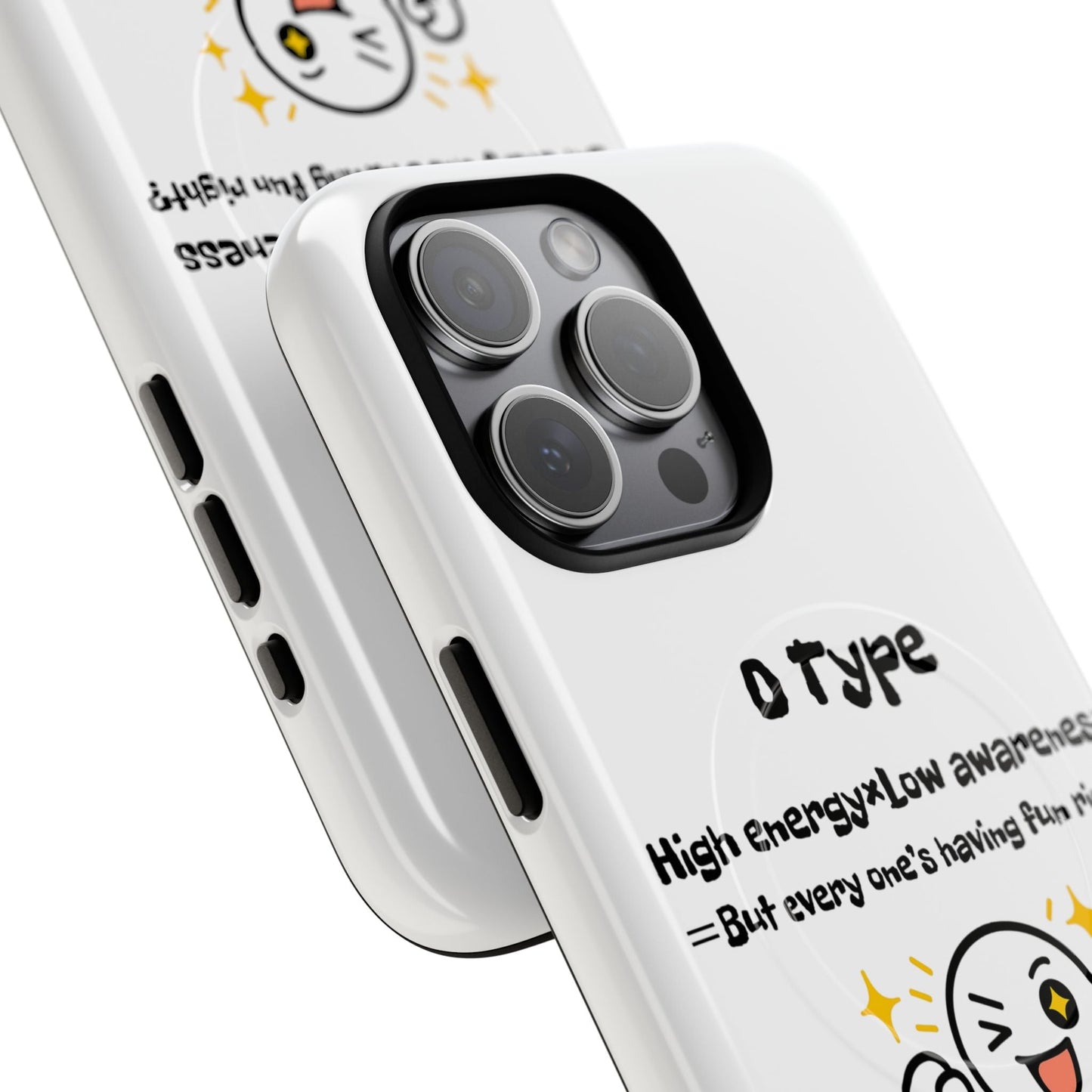 Photo of O Blood Type Phone Case Magnetic Charging Compatible & Bold Personality Design from IROHA - STUDIO