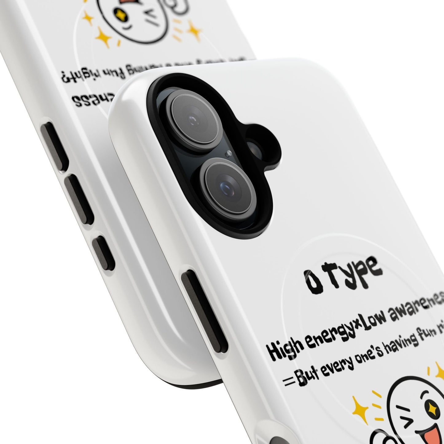 Photo of O Blood Type Phone Case Magnetic Charging Compatible & Bold Personality Design from IROHA - STUDIO