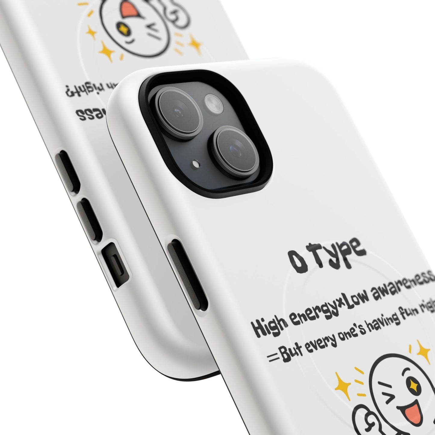 Photo of O Blood Type Phone Case Magnetic Charging Compatible & Bold Personality Design from IROHA - STUDIO