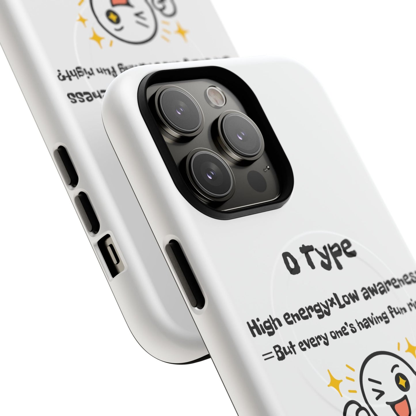 Photo of O Blood Type Phone Case Magnetic Charging Compatible & Bold Personality Design from IROHA - STUDIO
