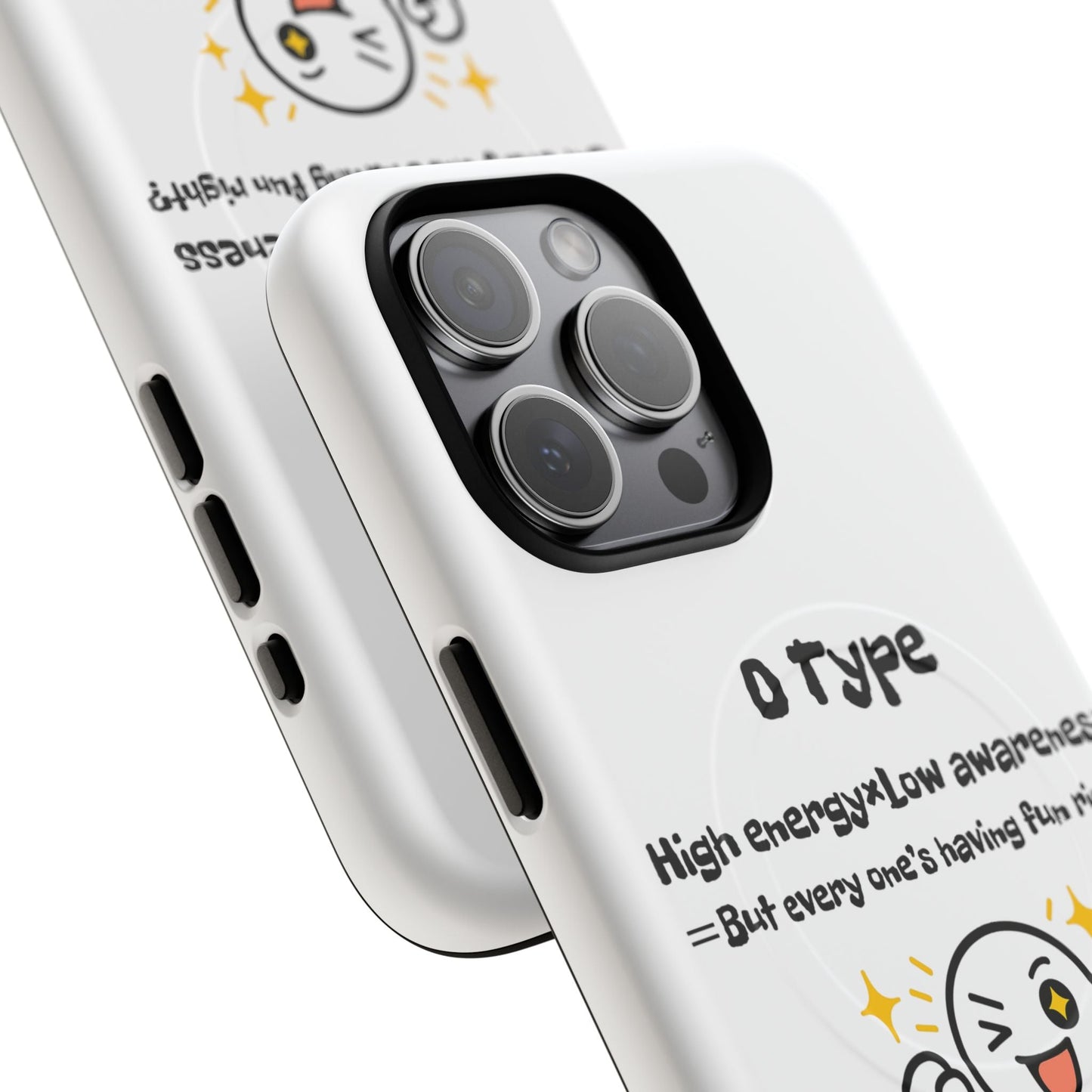 Photo of O Blood Type Phone Case Magnetic Charging Compatible & Bold Personality Design from IROHA - STUDIO