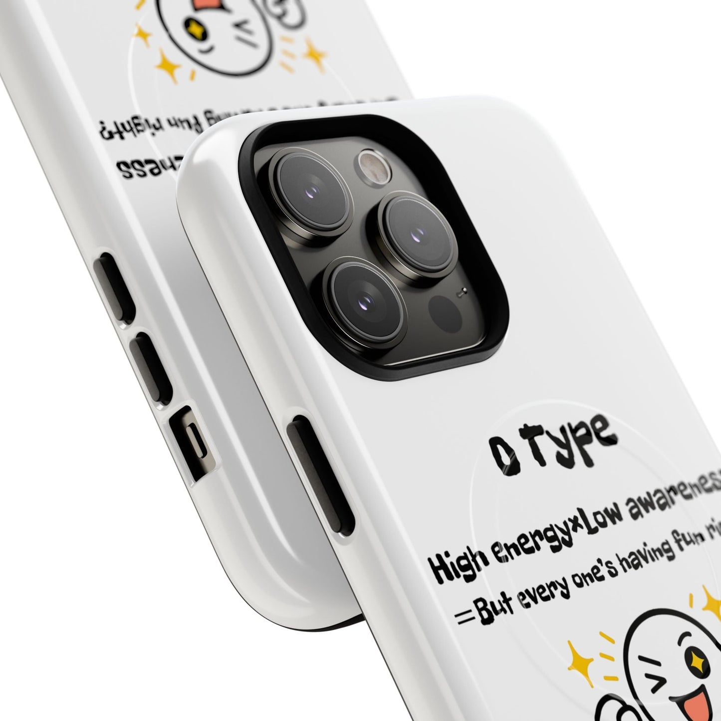 Photo of O Blood Type Phone Case Magnetic Charging Compatible & Bold Personality Design from IROHA - STUDIO
