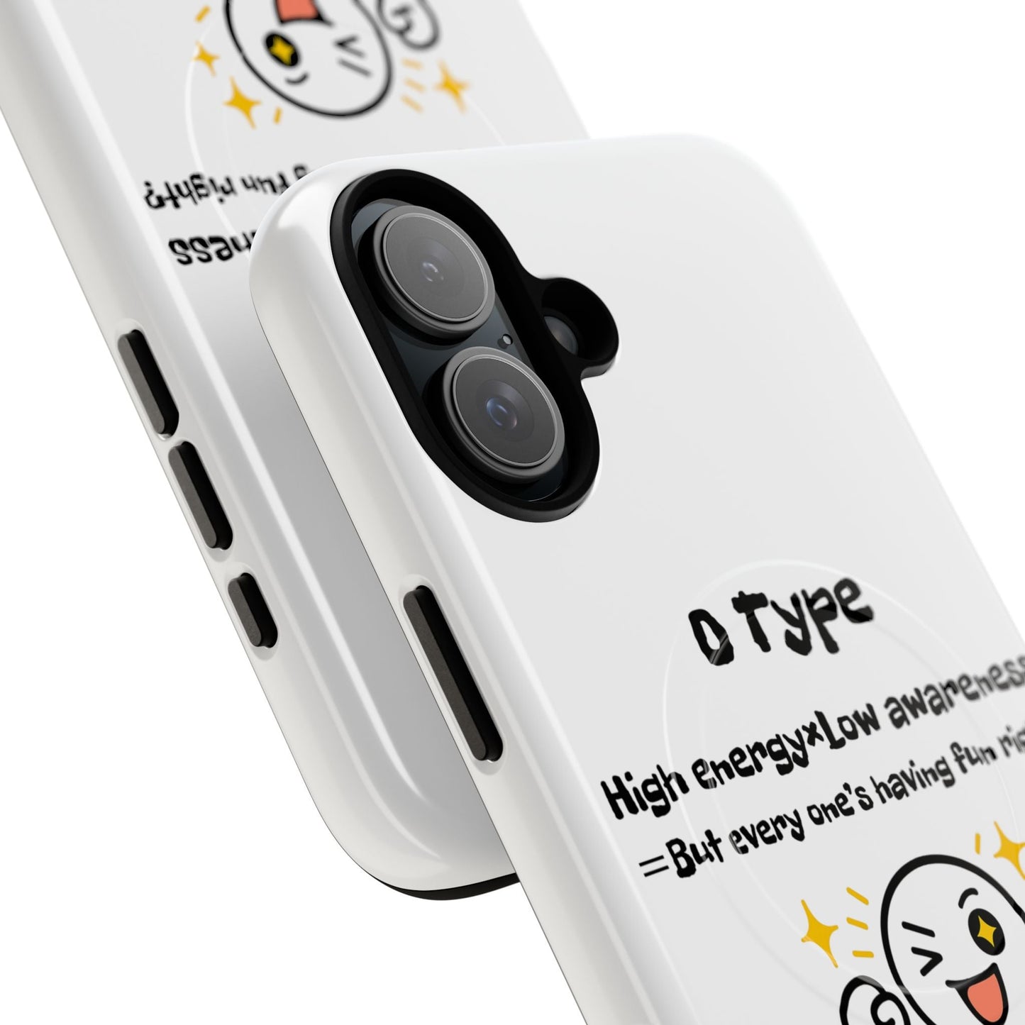 Photo of O Blood Type Phone Case Magnetic Charging Compatible & Bold Personality Design from IROHA - STUDIO