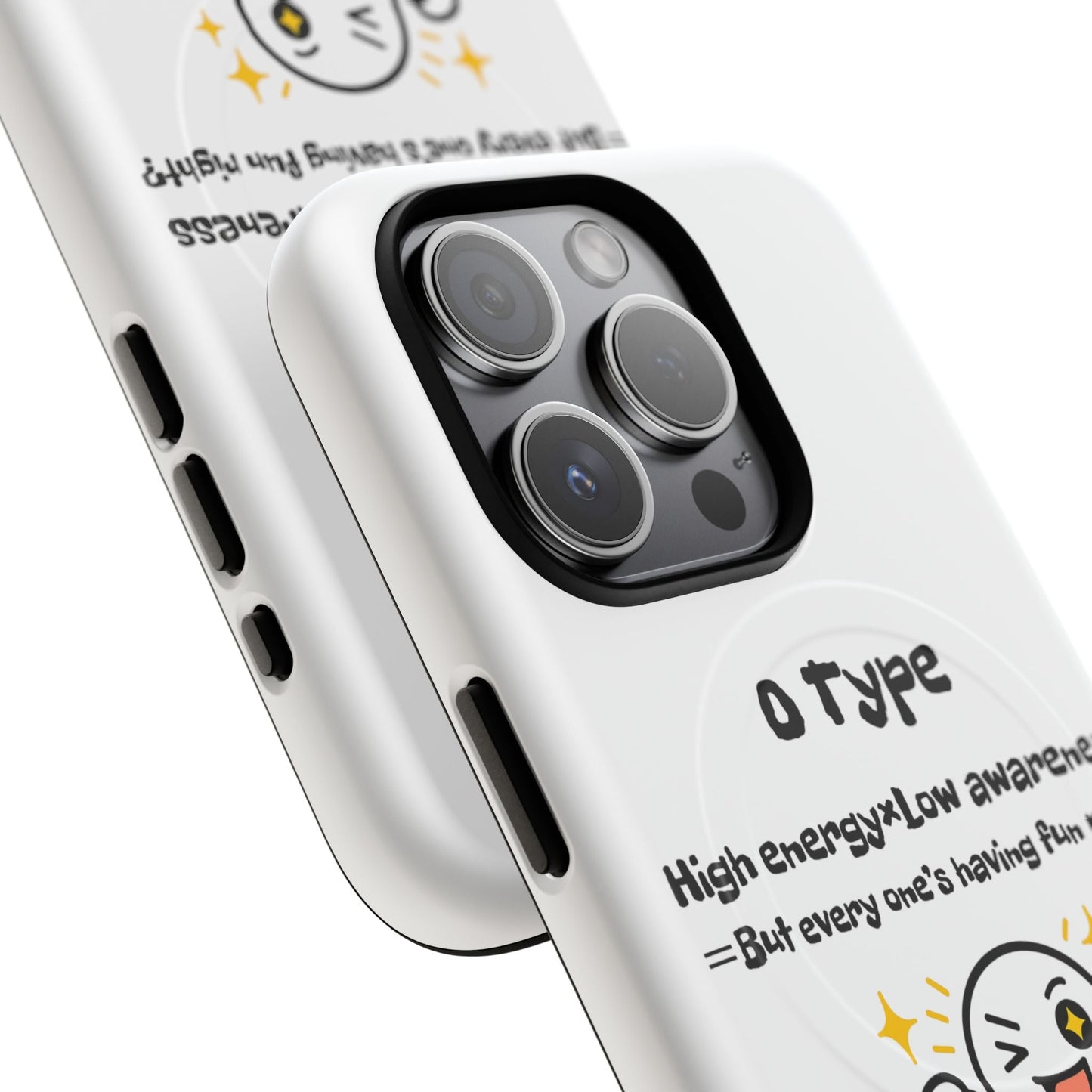 Photo of O Blood Type Phone Case Magnetic Charging Compatible & Bold Personality Design from IROHA - STUDIO
