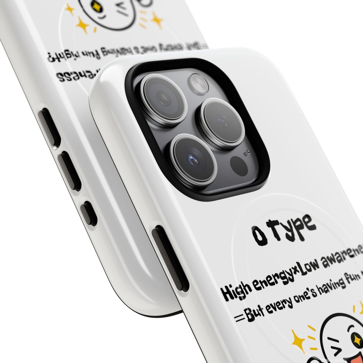 Photo of O Blood Type Phone Case Magnetic Charging Compatible & Bold Personality Design from IROHA - STUDIO
