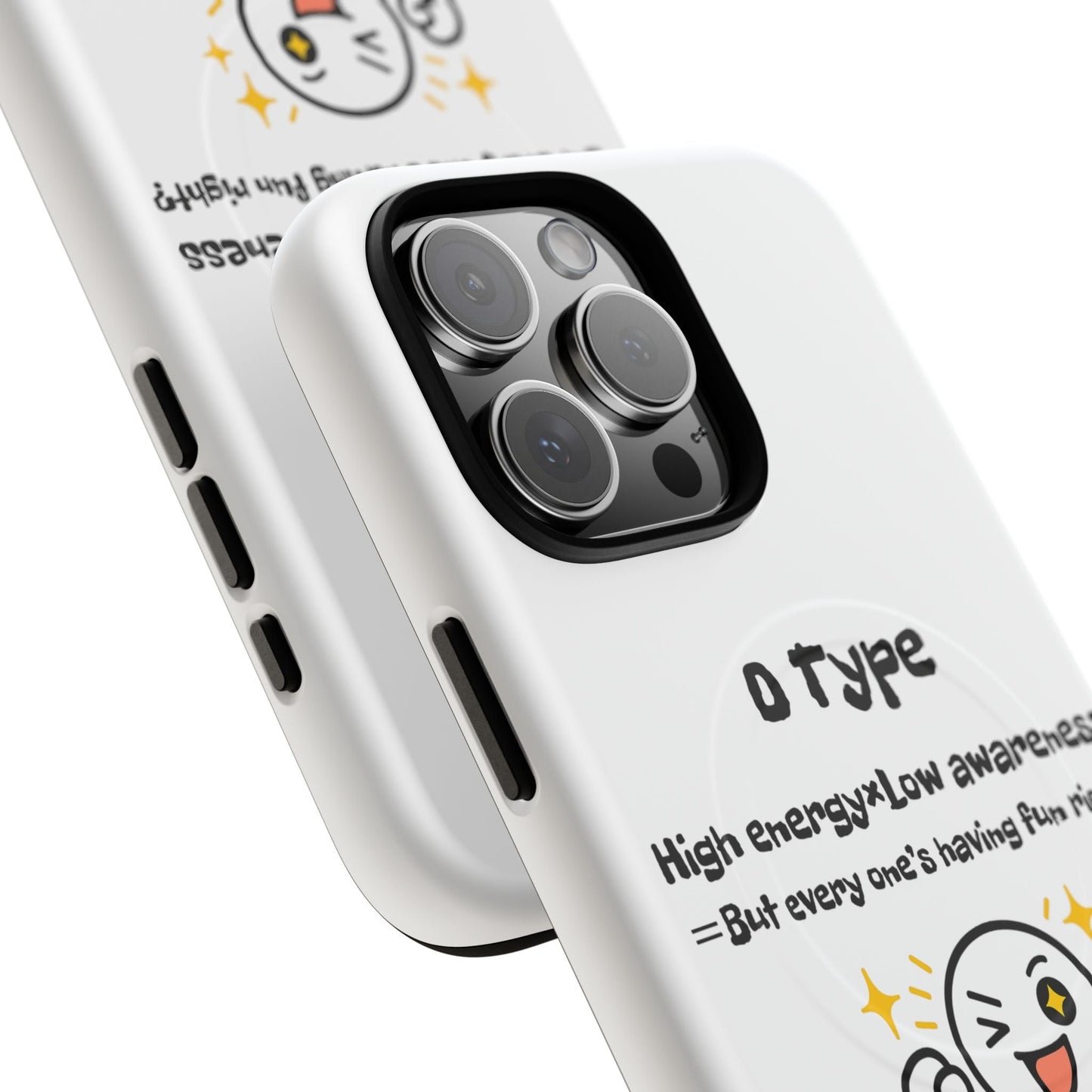 Photo of O Blood Type Phone Case Magnetic Charging Compatible & Bold Personality Design from IROHA - STUDIO