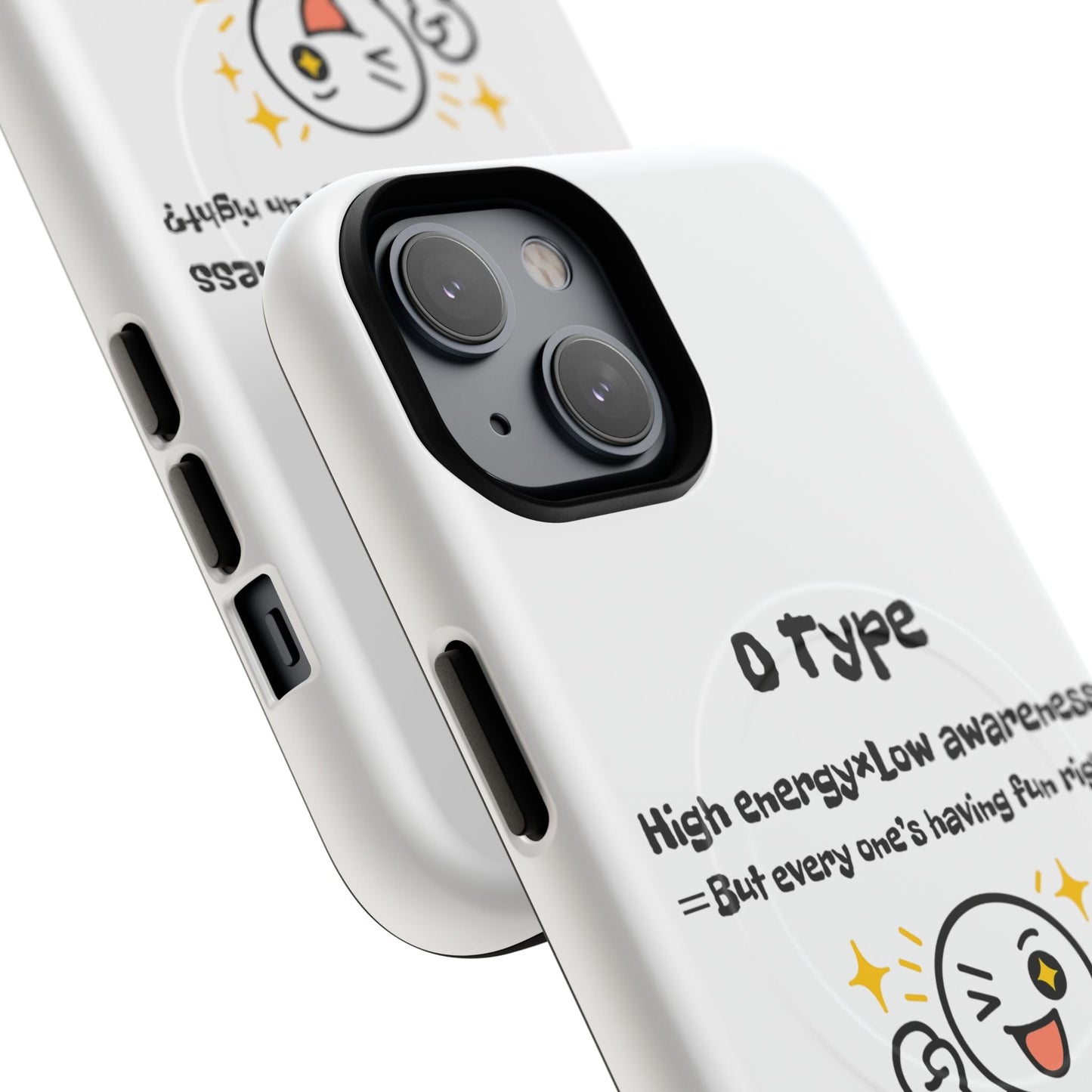 Photo of O Blood Type Phone Case Magnetic Charging Compatible & Bold Personality Design from IROHA - STUDIO
