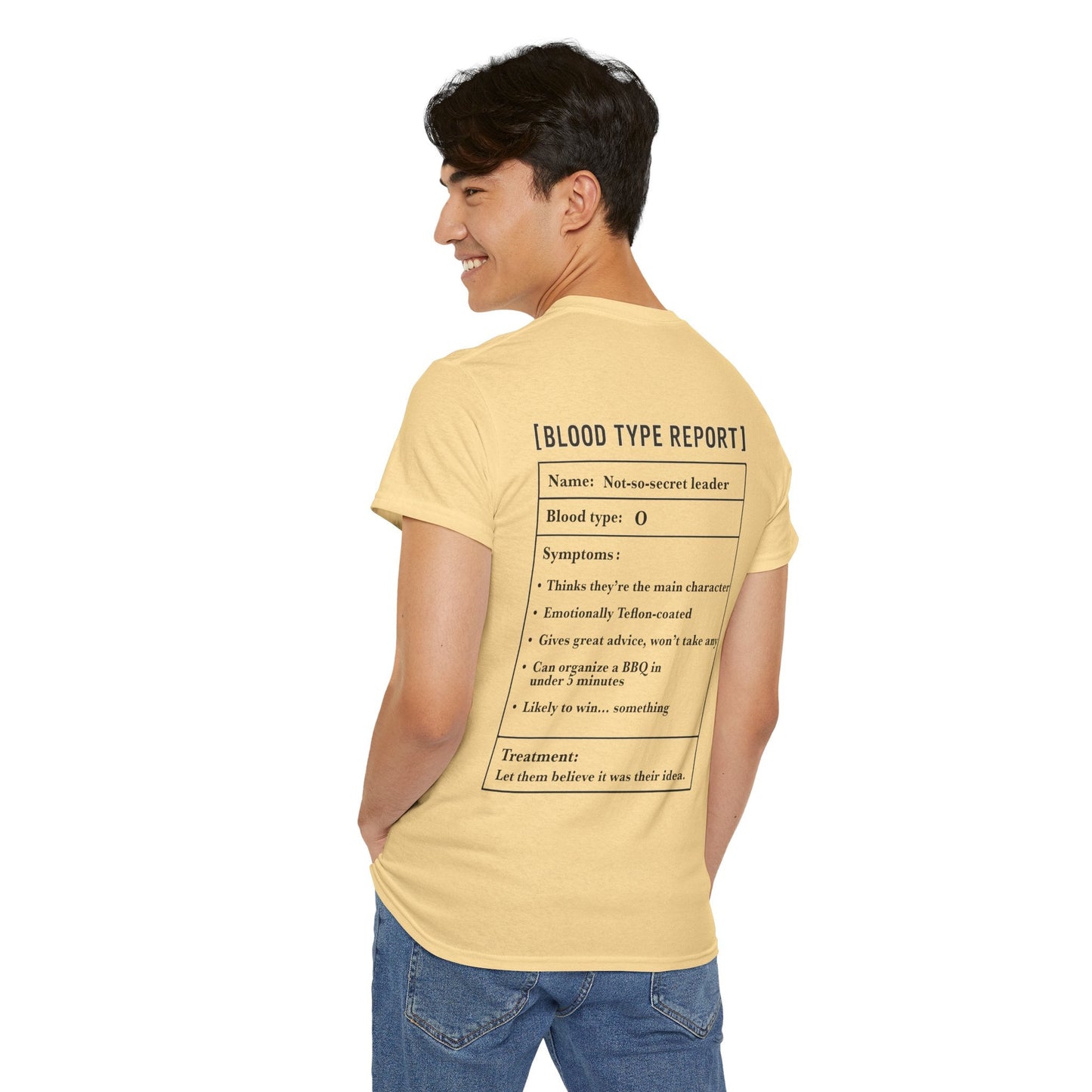 Photo of O Blood Type T-Shirt – Funny Insect Tee Japanese Humour Gift from IROHA - STUDIO