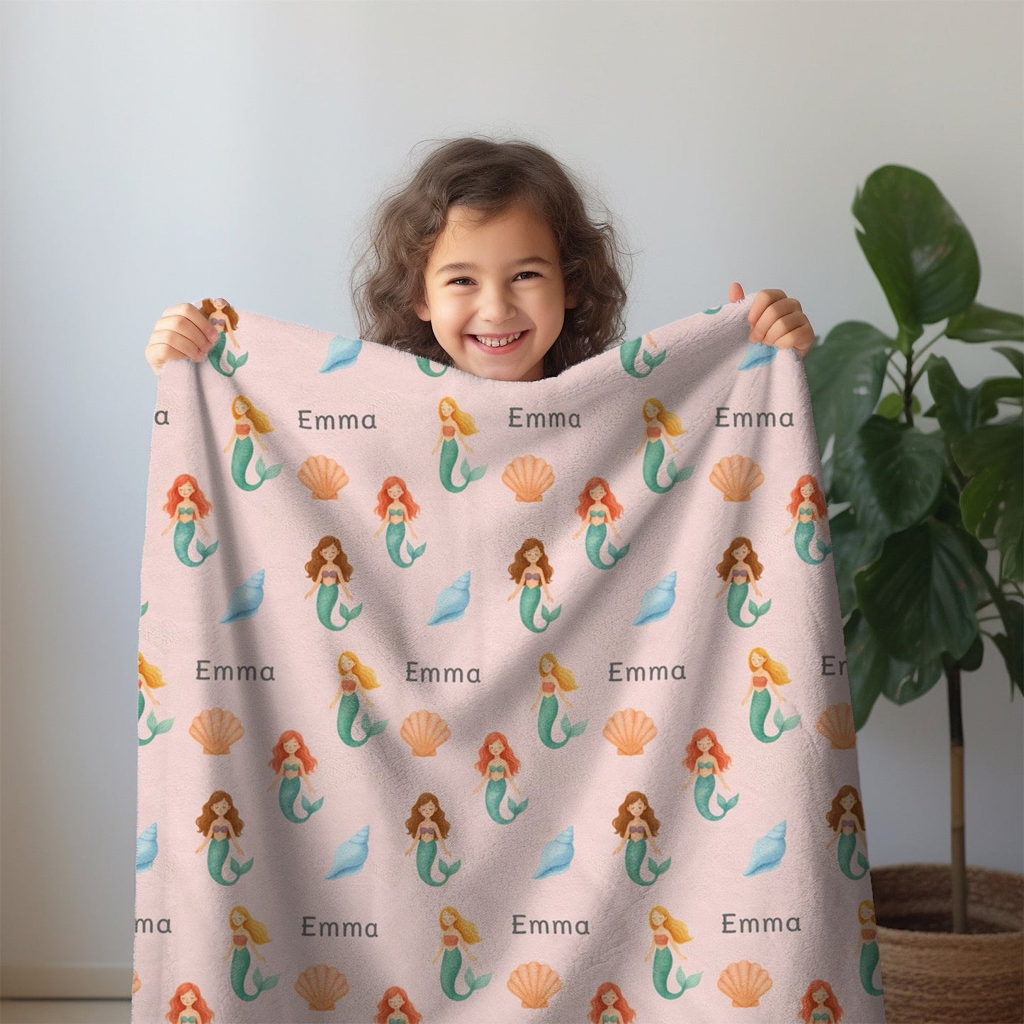 Photo of Personalised Baby Blanket Mermaid (3colour) - Best Baby Gift from IROHA - STUDIO