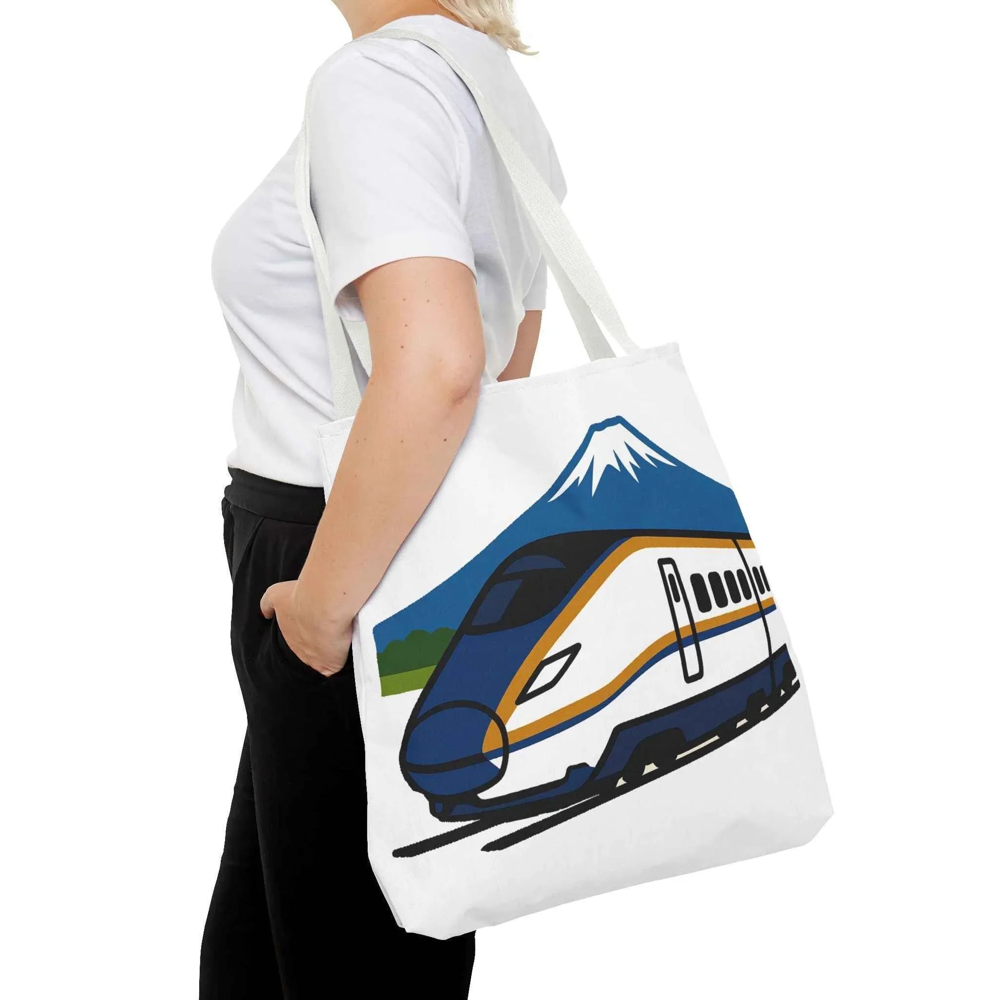 Shinkansen Kagayaki Tote Bag - Japanese Train Design by IROHA studio