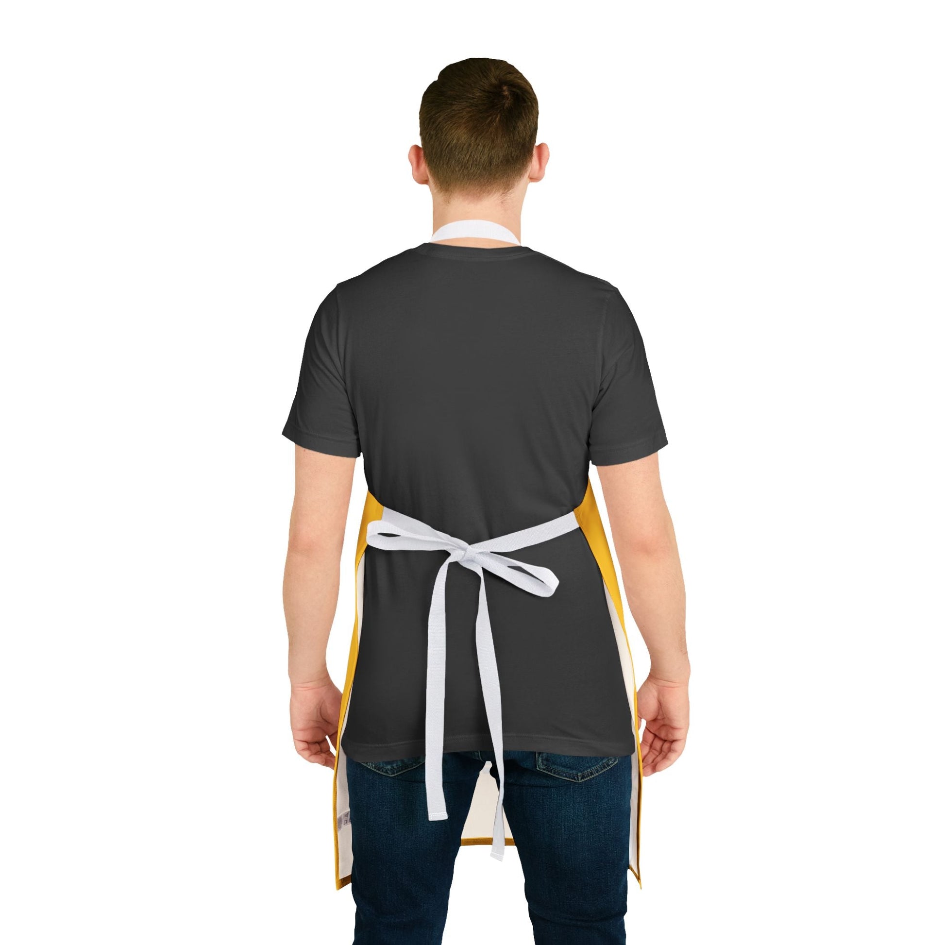 Photo of Want Some Fried Eyes? Funny Horror-Inspired Japanese text Apron Back from IROHA-STUDIO
