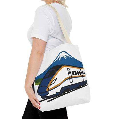 Shinkansen Kagayaki Tote Bag - Japanese Train Design by IROHA studio