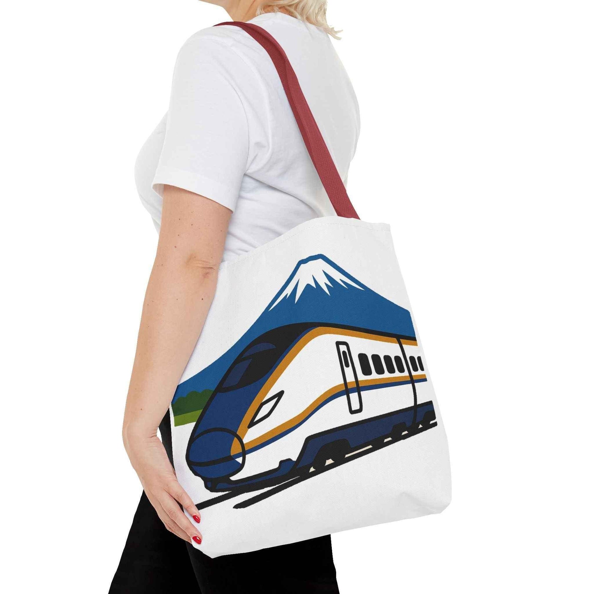 Shinkansen Kagayaki Tote Bag - Japanese Train Design by IROHA studio