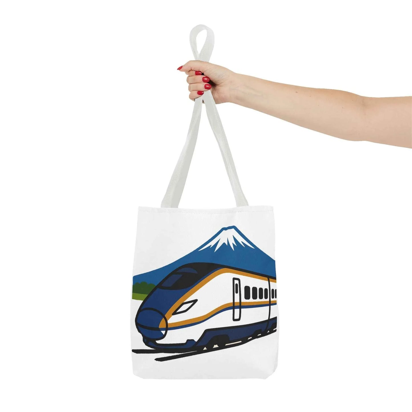Shinkansen Kagayaki Tote Bag - Japanese Train Design by IROHA studio