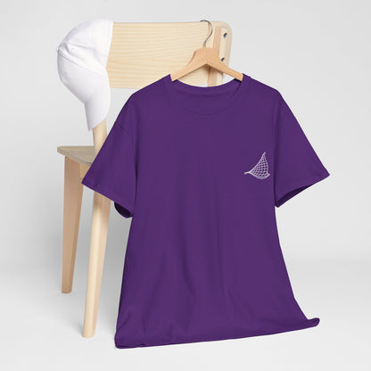 Photo of Flying Fish & Great Wave T-shirt Front – Japanese-Inspired Design from IROHA-STUDIO