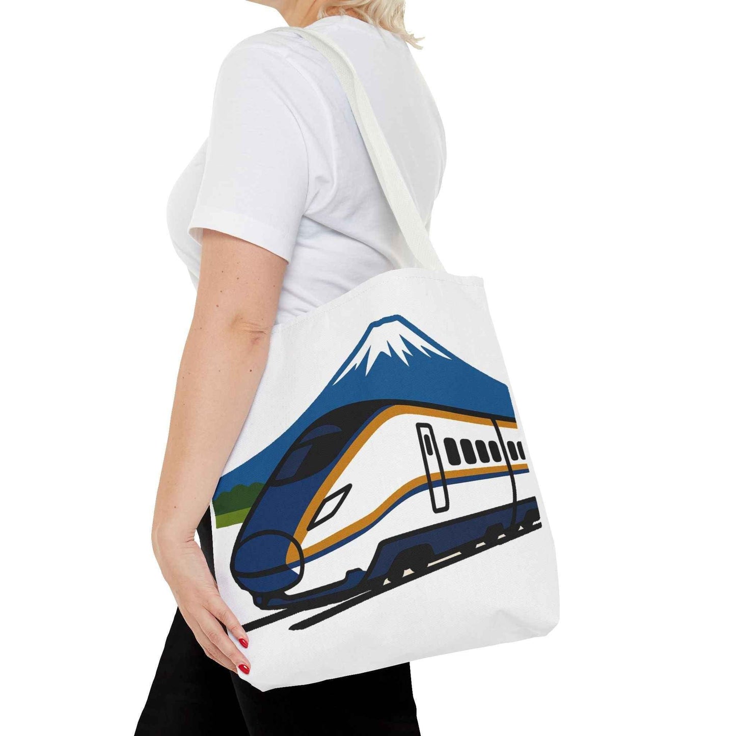 Shinkansen Kagayaki Tote Bag - Japanese Train Design by IROHA studio