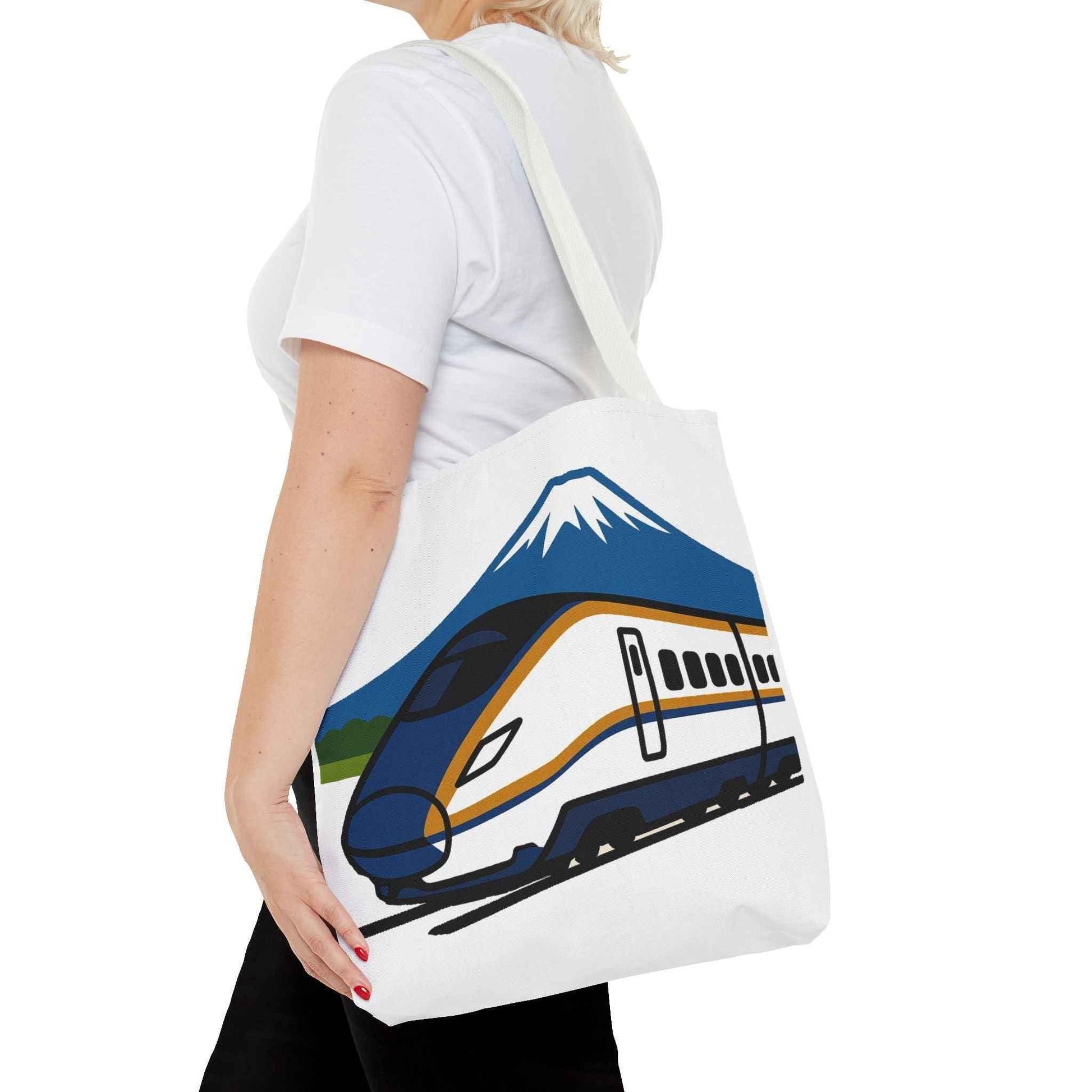 Shinkansen Kagayaki Tote Bag - Japanese Train Design by IROHA studio