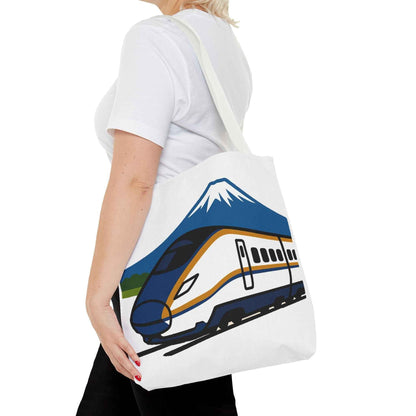 Shinkansen Kagayaki Tote Bag - Japanese Train Design by IROHA studio
