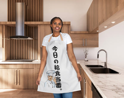 Photo of Todays Lunch Duty Funny Apron for Adults Perfect for Parties Gag Gifts and School Throwbacks from IROHA-STUDIO