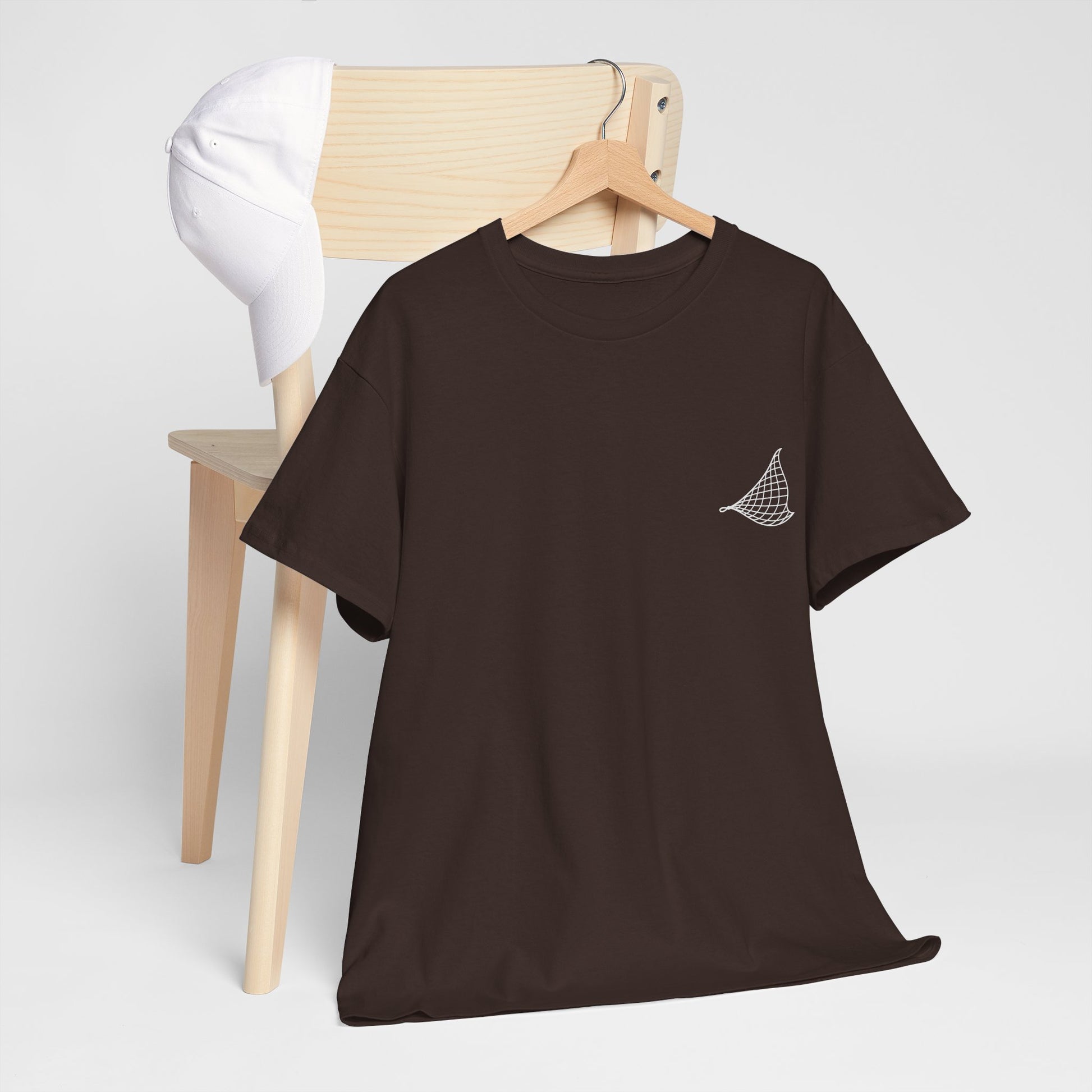 Photo of Flying Fish & Great Wave T-shirt Front – Japanese-Inspired Design from IROHA-STUDIO