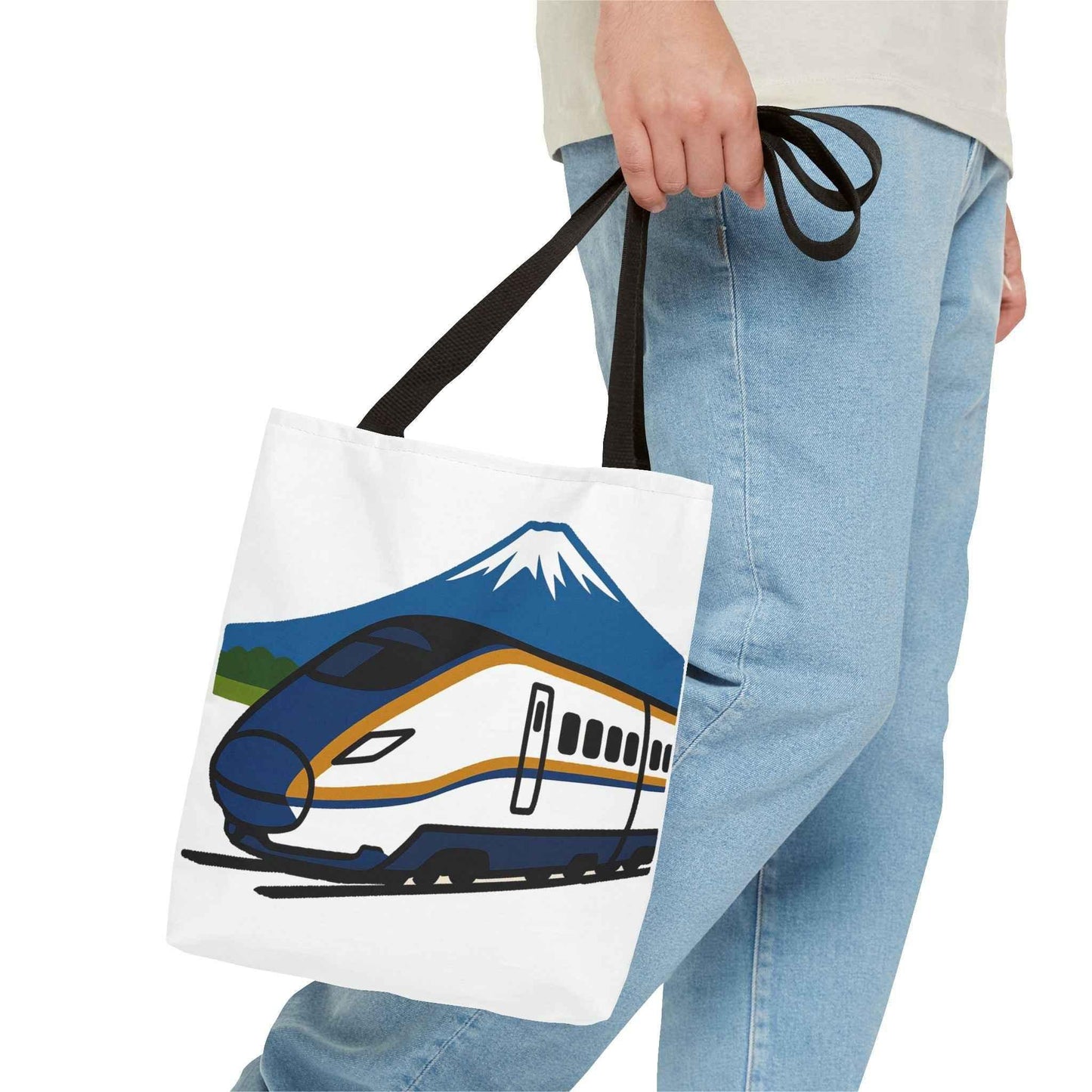 Shinkansen Kagayaki Tote Bag - Japanese Train Design by IROHA studio