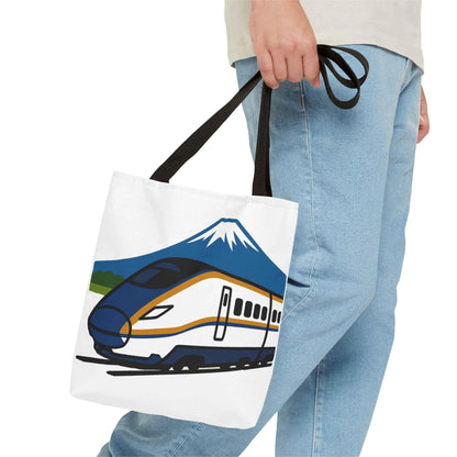 Shinkansen Kagayaki Tote Bag - Japanese Train Design by IROHA studio