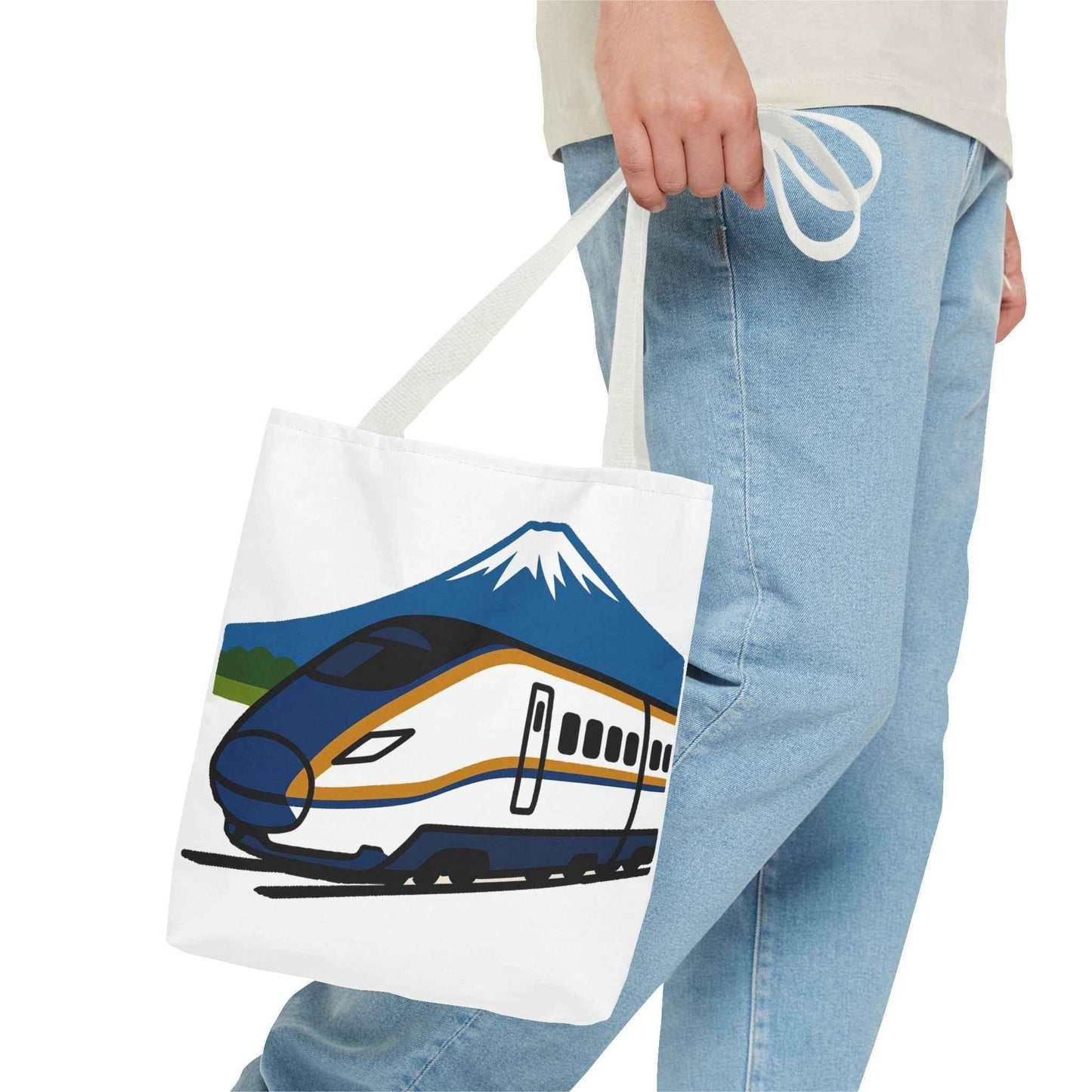 Shinkansen Kagayaki Tote Bag - Japanese Train Design by IROHA studio