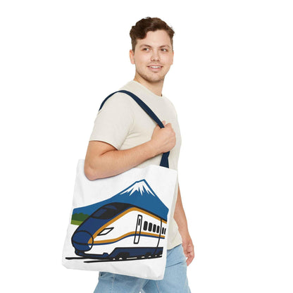 Shinkansen Kagayaki Tote Bag - Japanese Train Design by IROHA studio