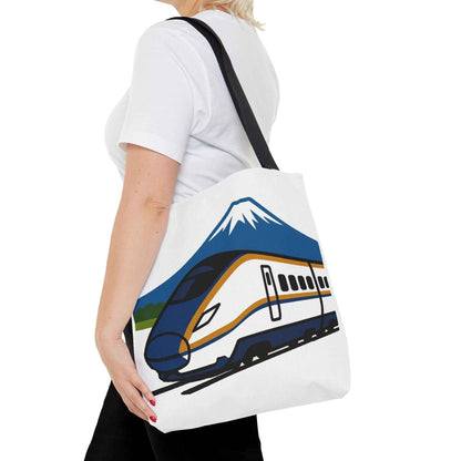 Shinkansen Kagayaki Tote Bag - Japanese Train Design by IROHA studio